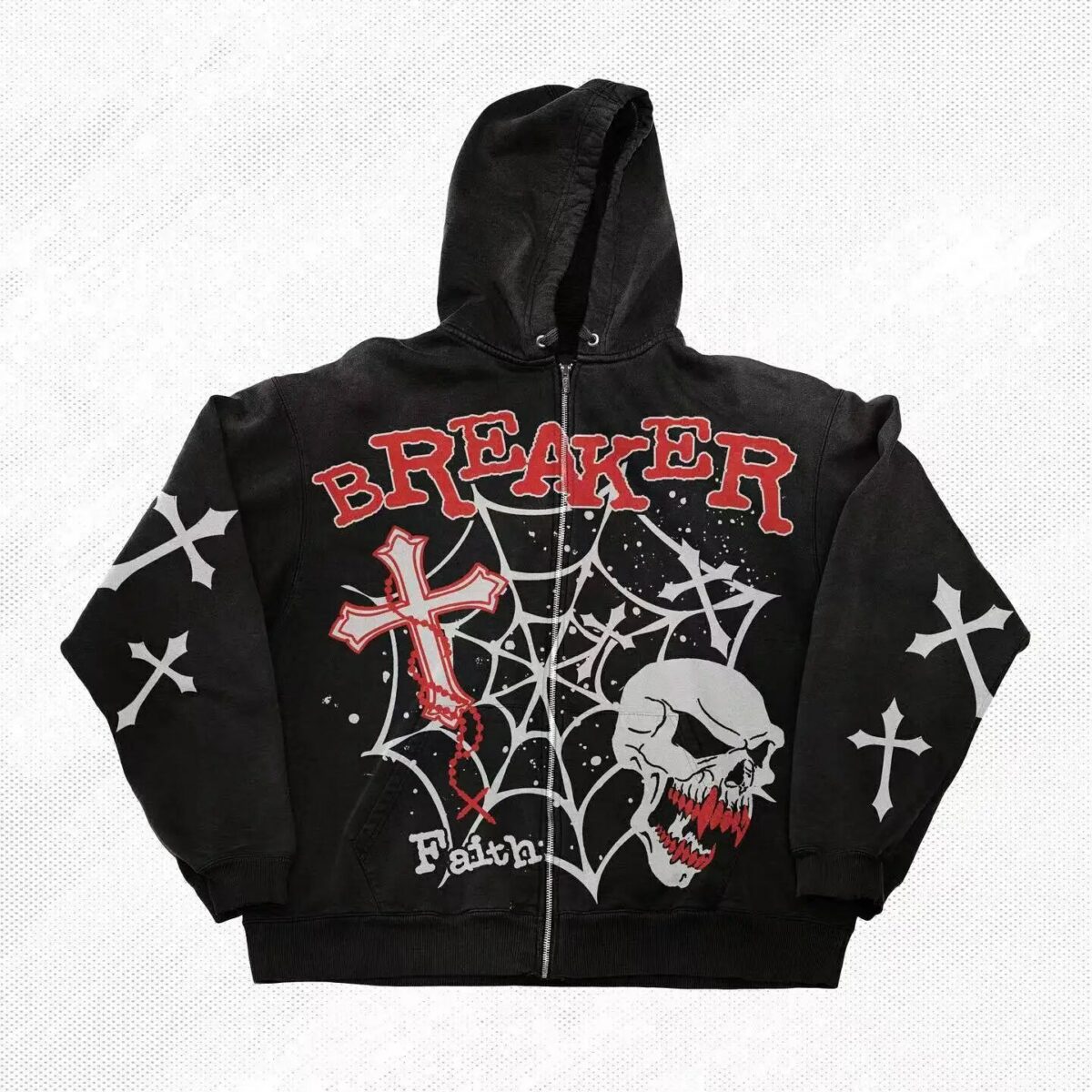 Breaker Skull Printing Design Hoody